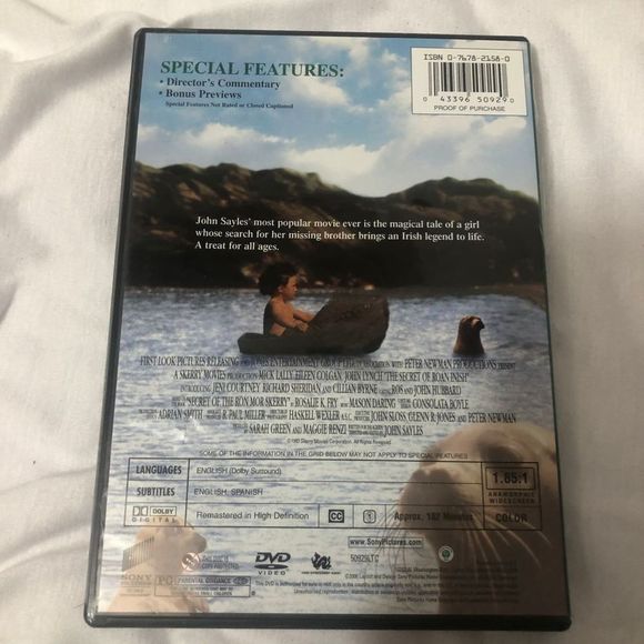 The Secret of Roan Inish Island of the Seals DVD - Picture 2 of 3